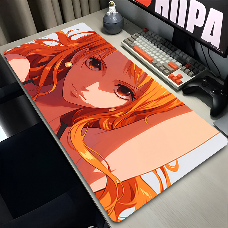 Gaming Accessories For Laptop - Kawaii muismat één stuk Nami Gamer