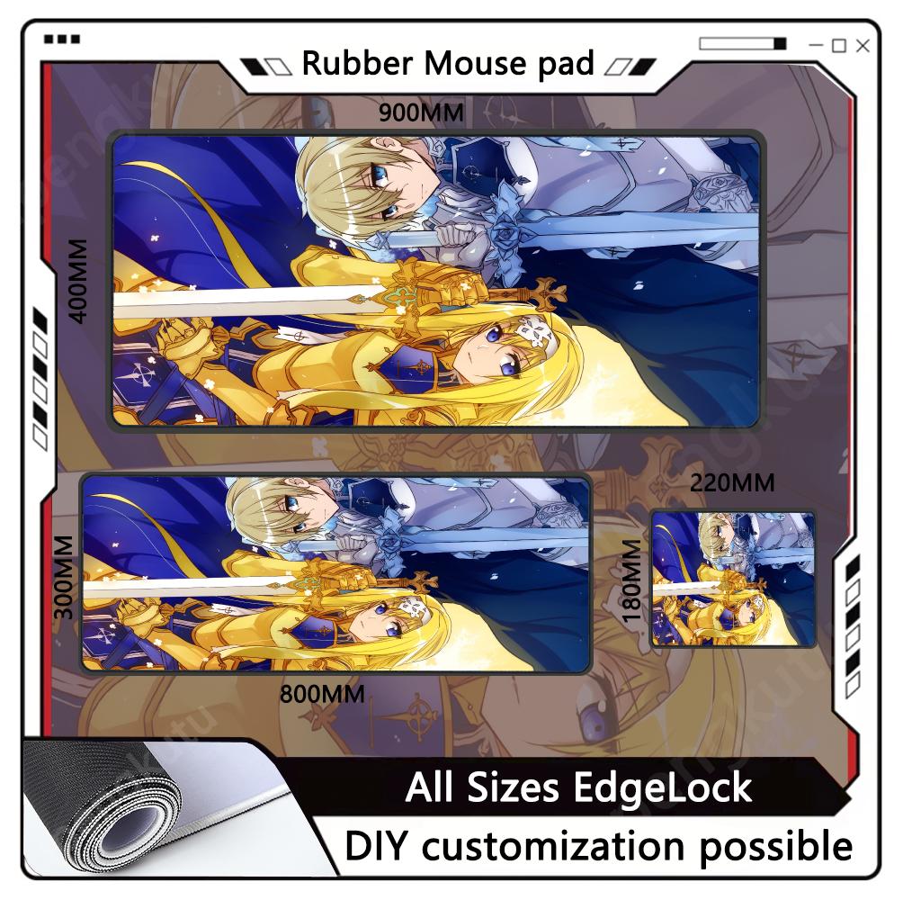 Gaming Accessories Online - Sword Art Online Muismat Antislip Cartoon