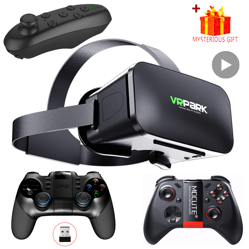 Virtual Gaming Accessories - Virtual Reality-helm VR-bril 3D-headset voor telefoonlenzen