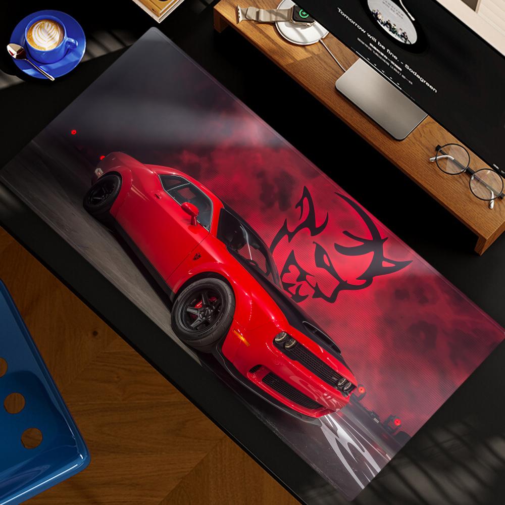 Gaming Accessories Table - D-DodgeS Auto Cool Muismat XXL Computeraccessoires