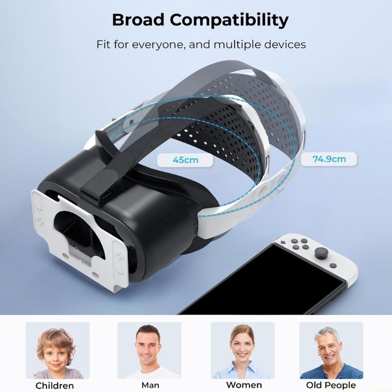 Virtual Gaming Accessories - E56B Headsets Virtual Reality-bril voor lichtgewicht