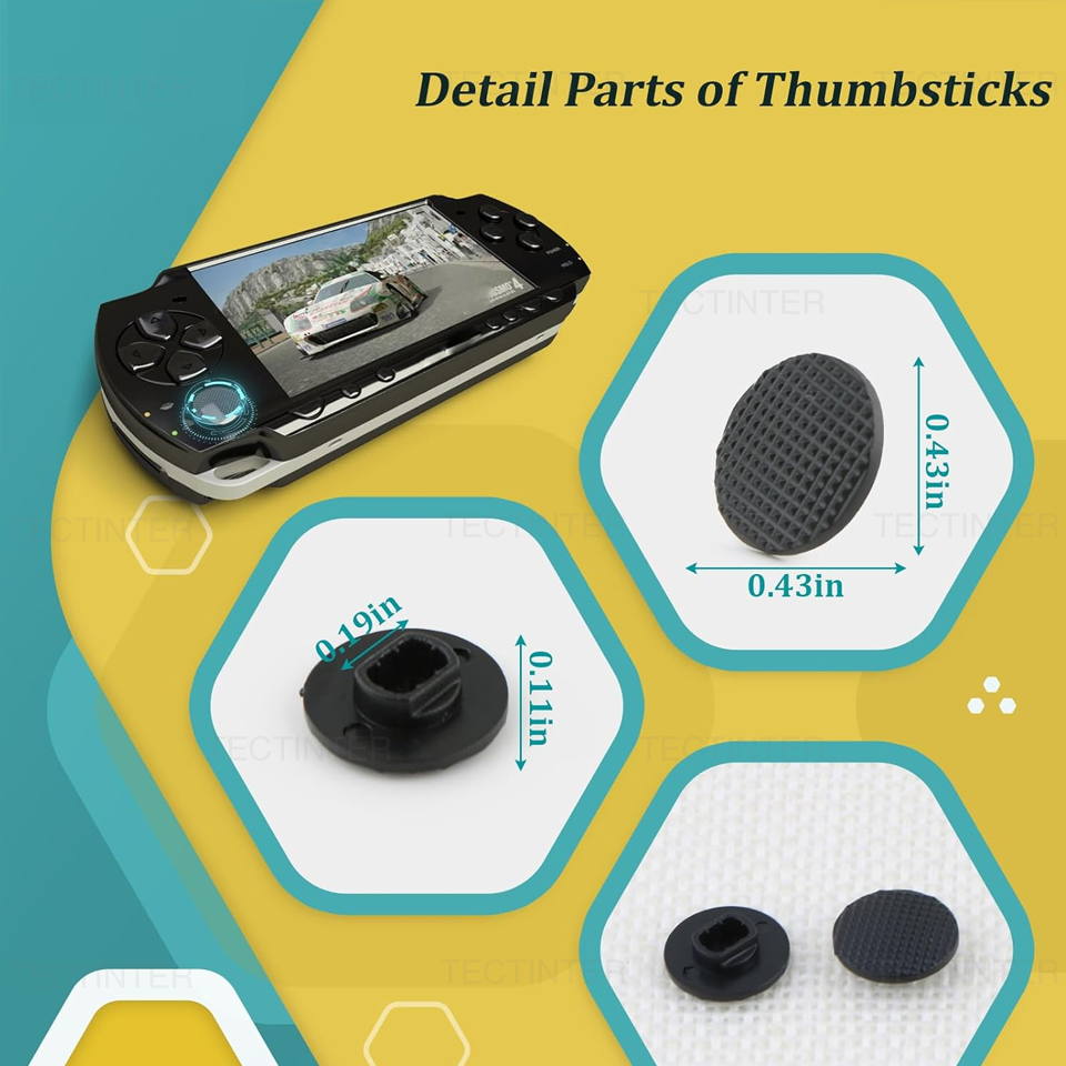 Voor PSP 1000 Console 3D Analo - Gaming Accessories Repair recensie en prijs