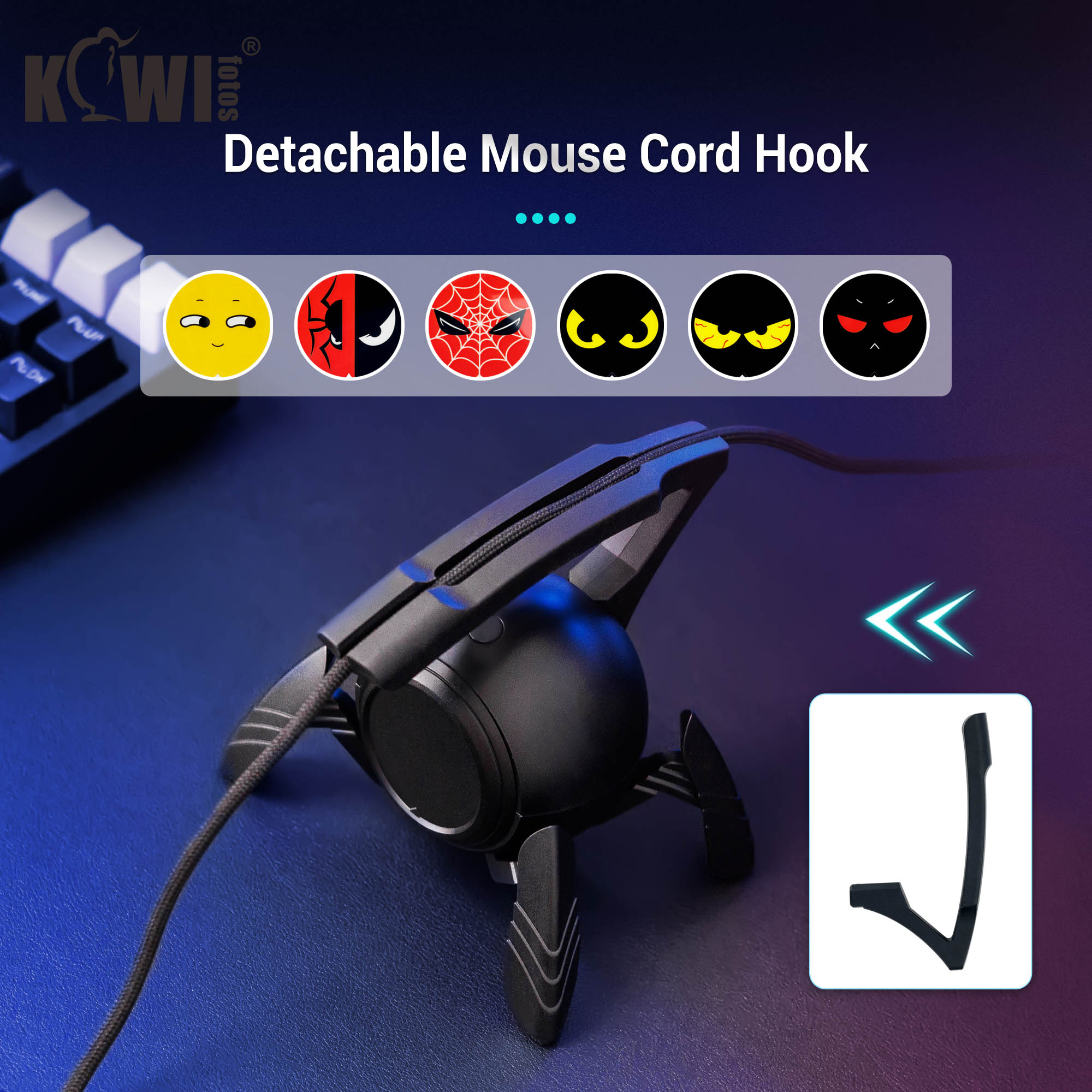 Muiskabelhouder Gaming Muis Bu - Mouse Bungee Spring recensie en prijs