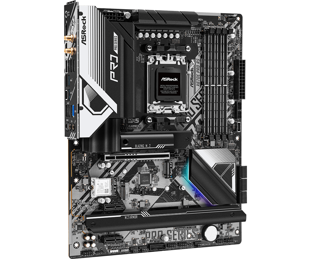 ASROCK X670E Pro RS moederbord - Amd Cpu Ryzen 9 recensie en prijs