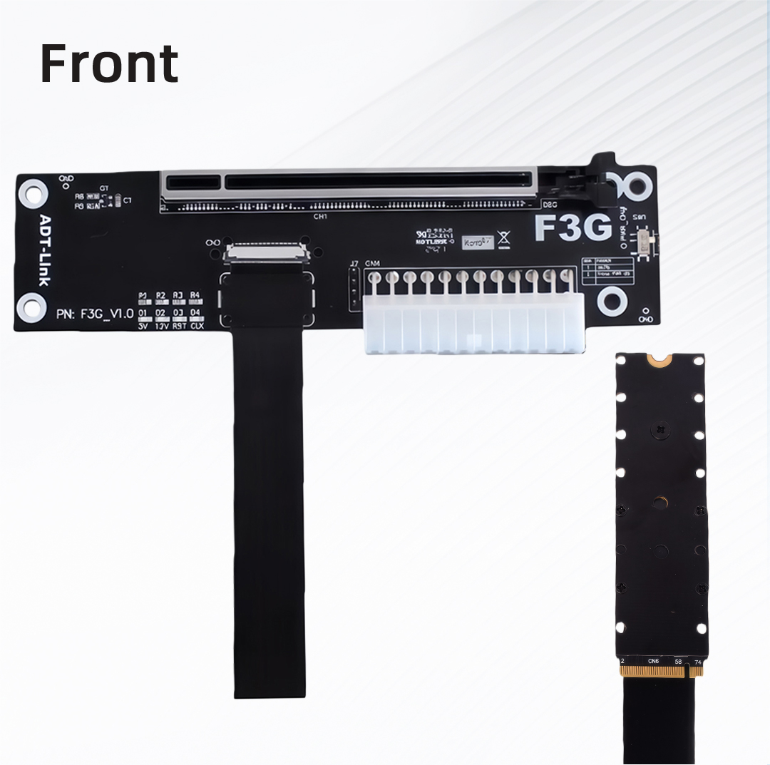 ADT-Link M.2 NVMe GPU Dock PCI - Vertical Gpu Bracket recensie en prijs