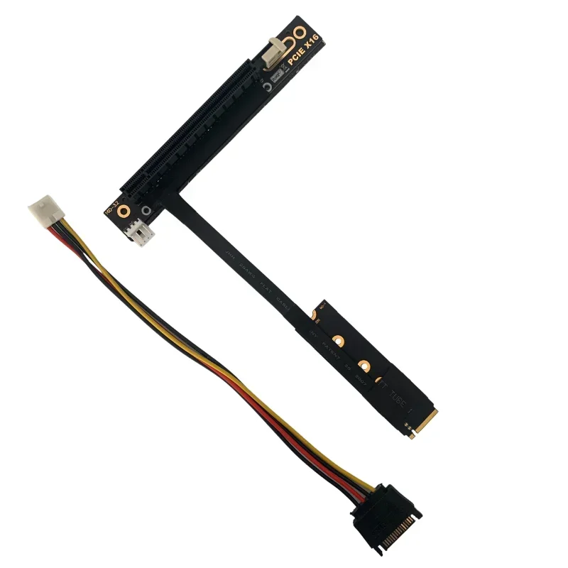 PCIe 3.0 M.2 M Key NVMe naar X - Vertical Gpu Bracket recensie en prijs