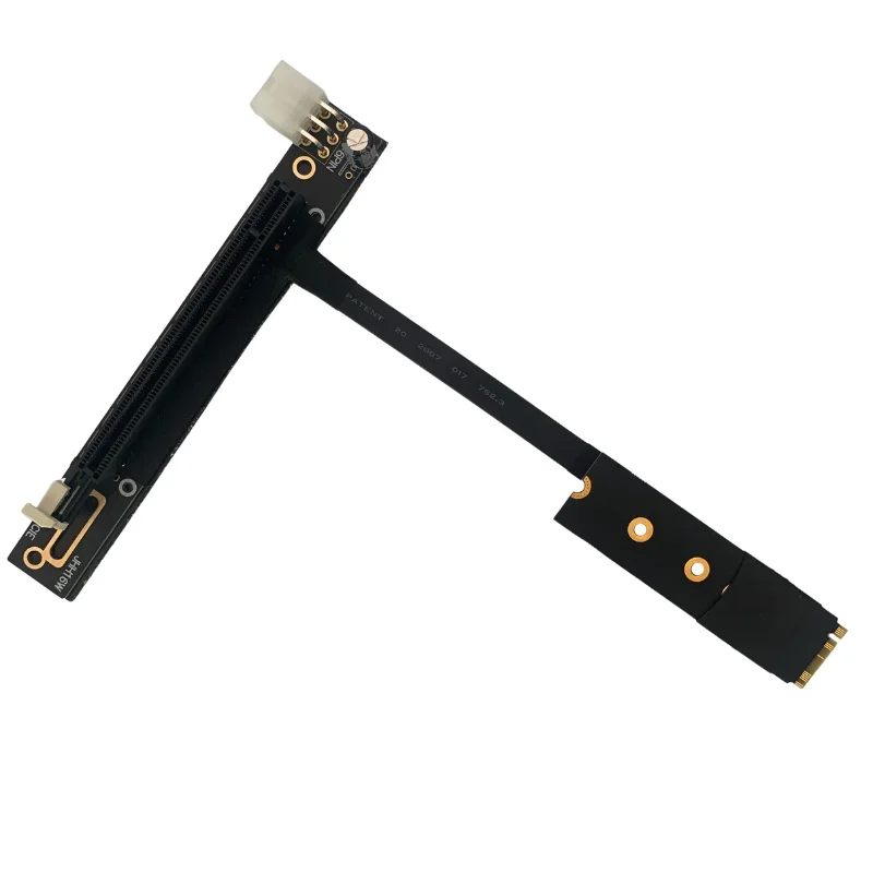 PCIe 3.0 M.2 M Key NVMe naar X - Vertical Gpu Bracket recensie en prijs
