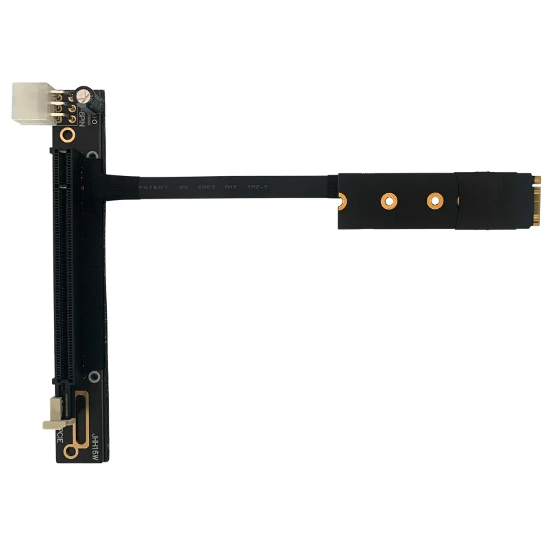 PCIe 3.0 M.2 M Key NVMe naar X - Vertical Gpu Bracket recensie en prijs