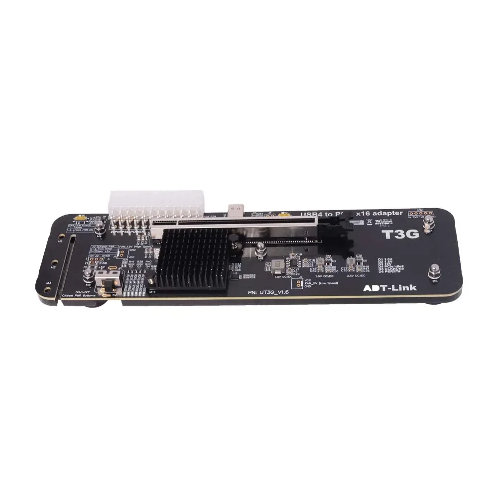 UT3G V1.6 USB4 naar PCIe 4.0 X - Vertical Gpu Bracket recensie en prijs
