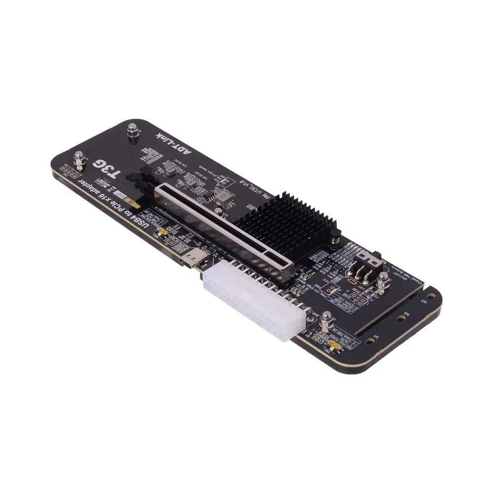 UT3G V1.6 USB4 naar PCIe 4.0 X - Vertical Gpu Bracket recensie en prijs