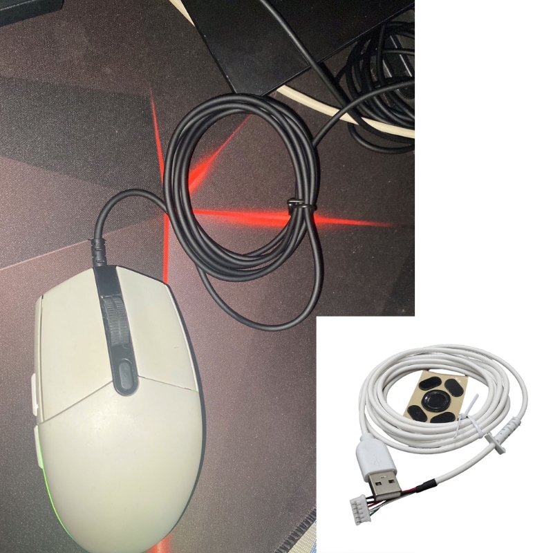 CPDD USB-muiskabel en muisvoet - Gaming Accessories Repair recensie en prijs