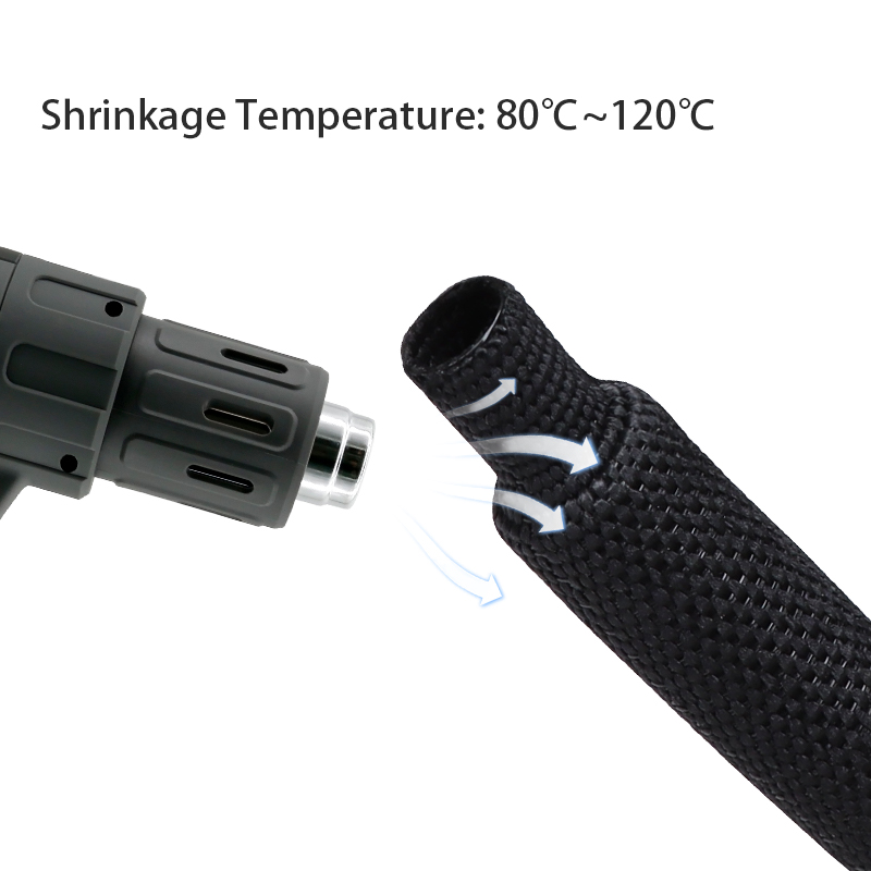 5M/10M Krimpkous van gevlochte - Cable Sleeve Braided recensie en prijs