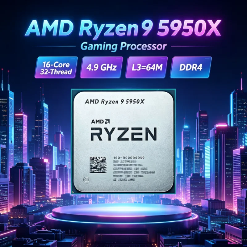 AMD Ryzen 9 5950X 105W Gaming  - Amd Cpu Ryzen 9 recensie en prijs