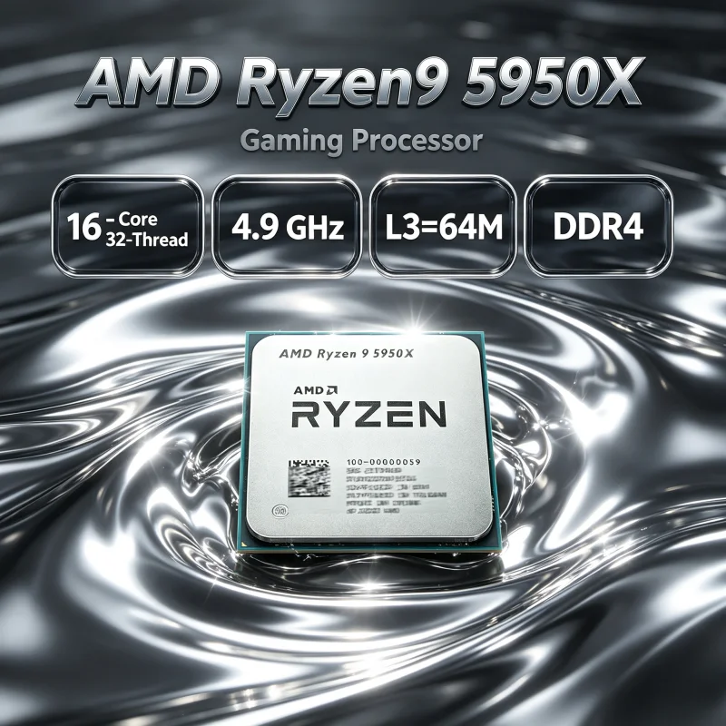 AMD Ryzen 9 5950X 105W Gaming  - Amd Cpu Ryzen 9 recensie en prijs