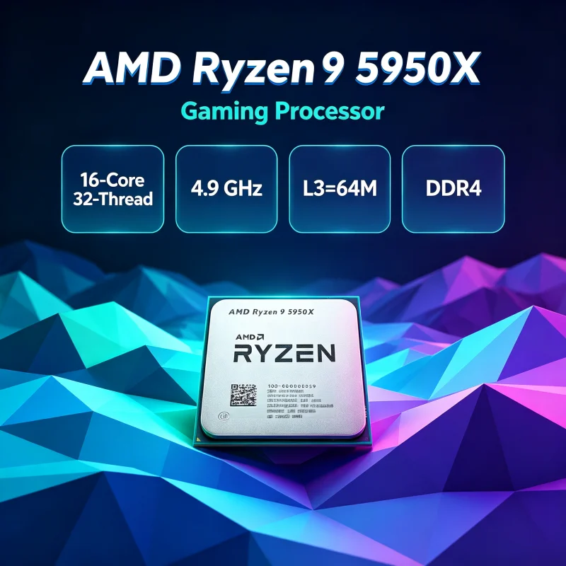 AMD Ryzen 9 5950X 105W Gaming  - Amd Cpu Ryzen 9 recensie en prijs