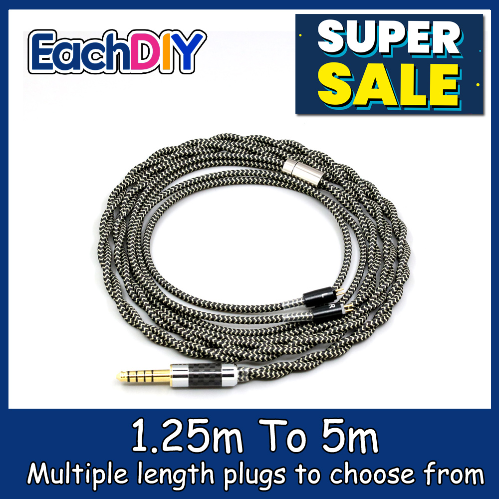 2 Core 2.8mm Litz OFC Oortelef - Cable Sleeve Braided recensie en prijs